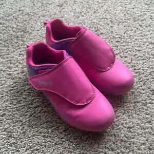 Carter's Pink toddler girls size 13 soccer tball softball cleats